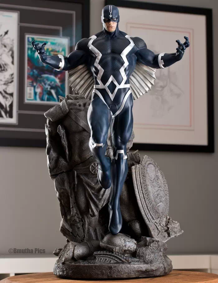 Black Bolt Statue