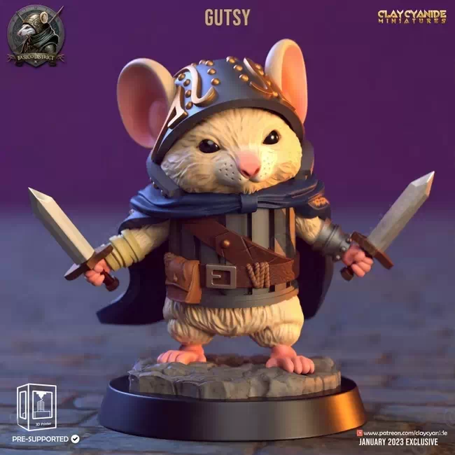Clay Cyanide - Mini-Mice - Gutsy