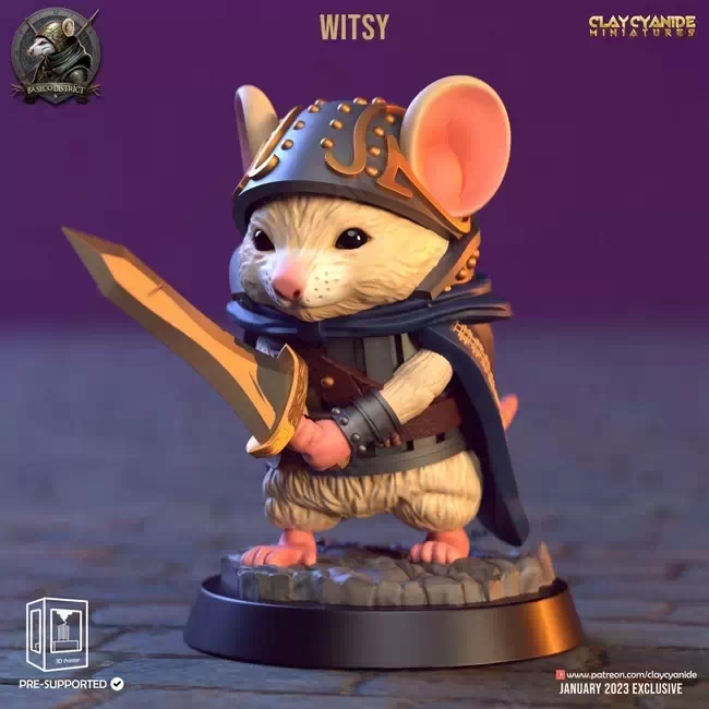 Clay Cyanide - Mini-Mice - Witsy