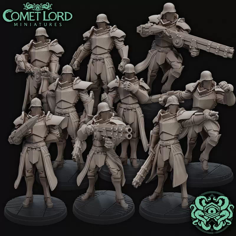 Comet Lord Miniatures - Eisenreich Soldiers