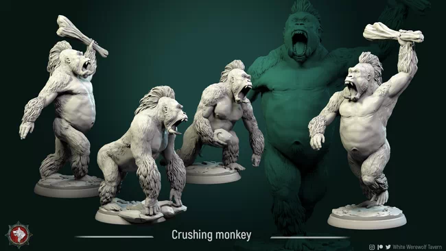 Crushing monkey