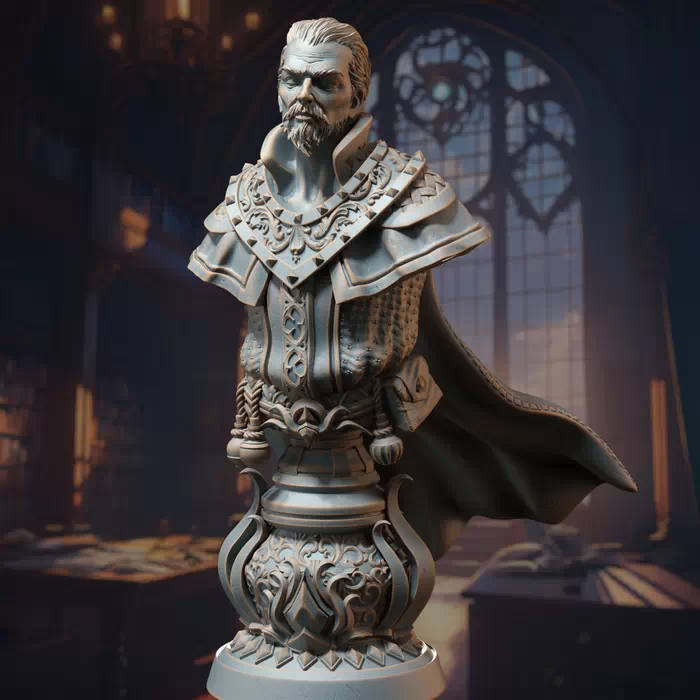 DM-Stash - Master Sorcerer - Barandir the Lucid bust