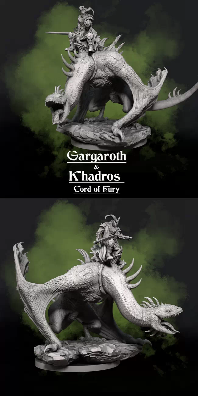 Gargaroth and Khadros - Lord of Fury