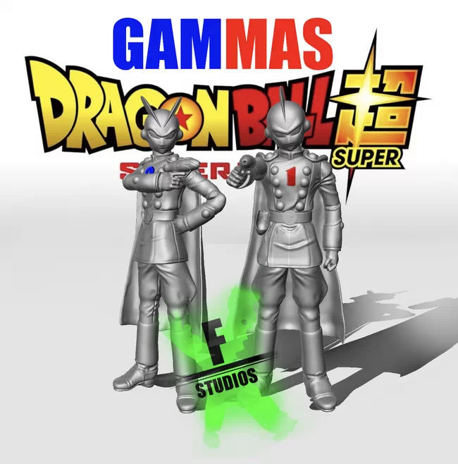 Gashapon Gamma 1 and 2 Dragon Ball
