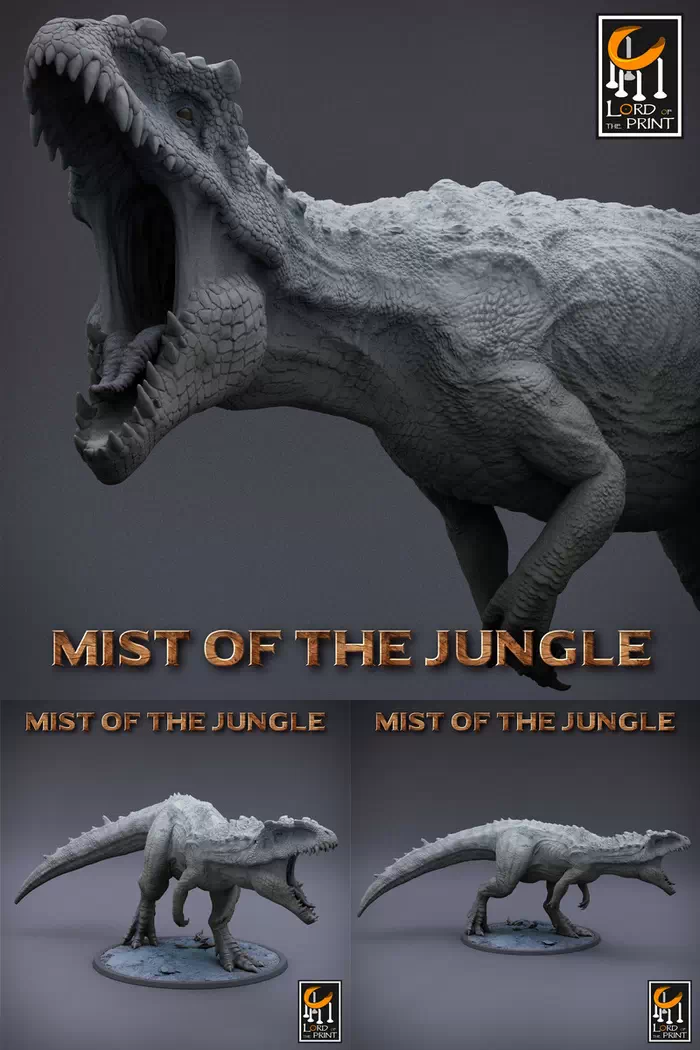 Giganotosaurus Bonebreaker - Mists of the Jungle