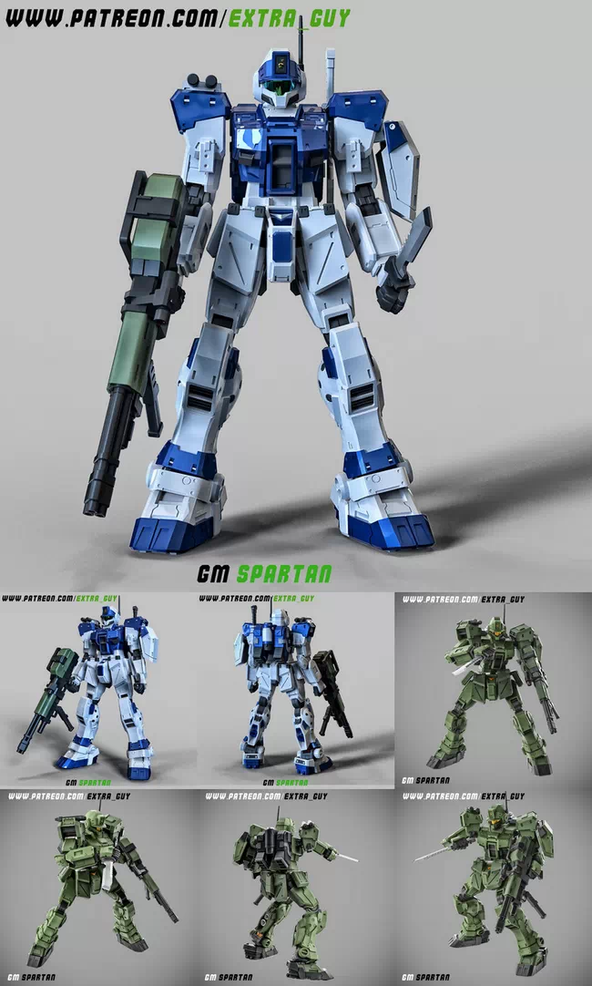 Gundam GM Spartan