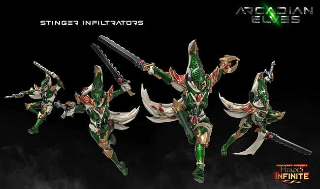 Heroes Infinite - Arcadian Elves - Stinger Infiltrators