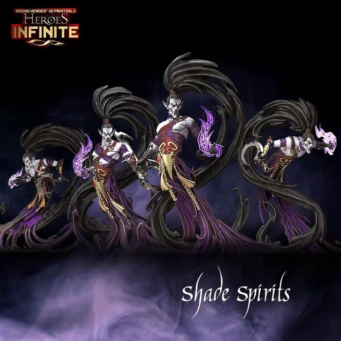 Heroes Infinite Elves of Darkness and Demons of Lust Shade Spiritsnbsp‣ AssetsFreecom
