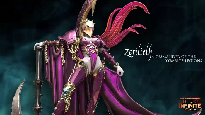Heroes Infinite Elves of Darkness and Demons of Lust Zerilieth Commander of the Sybarite Legionsnbsp‣ AssetsFreecom