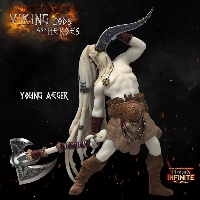 Heroes Infinite - Vikings Gods and Heroes - Aegir