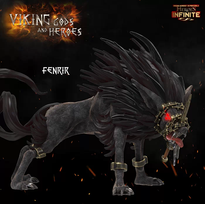 Heroes Infinite - Vikings Gods and Heroes - Fenrir