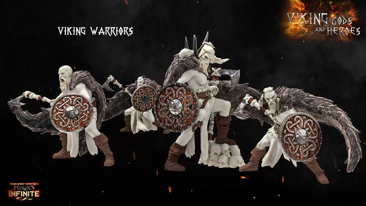 Heroes Infinite - Vikings Gods and Heroes - Viking Warriors