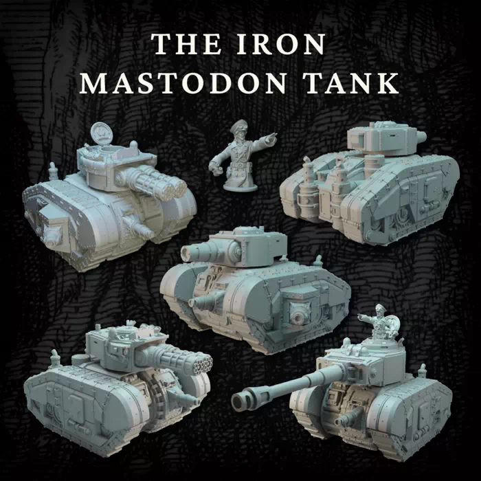 Iron Mastodon Battle Tank