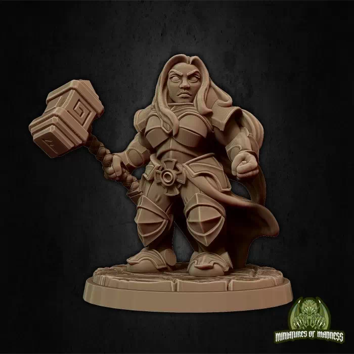 Miniatures Of Madness - Hold my Dwarf - Malyan The Proud