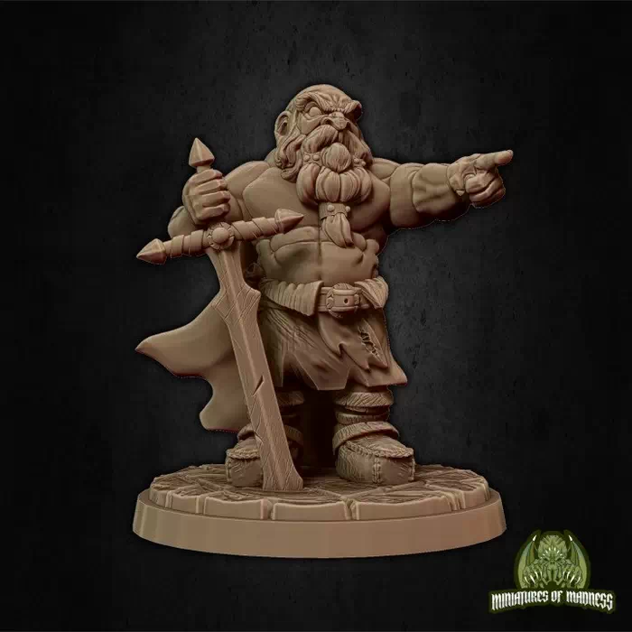 Miniatures Of Madness - Hold my Dwarf - Nurin The Averse