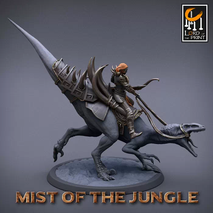 Raptor Crouch - Mists of the Jungle