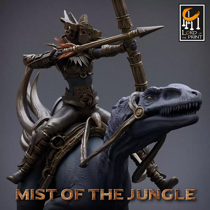 Raptor Run Archer - Mists of the Jungle