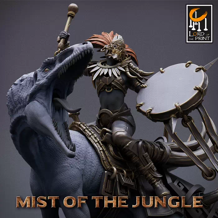 Raptor Walk Drummer - Mists of the Jungle