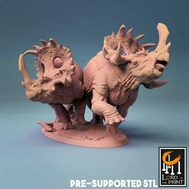 Sinoceratops - Duo