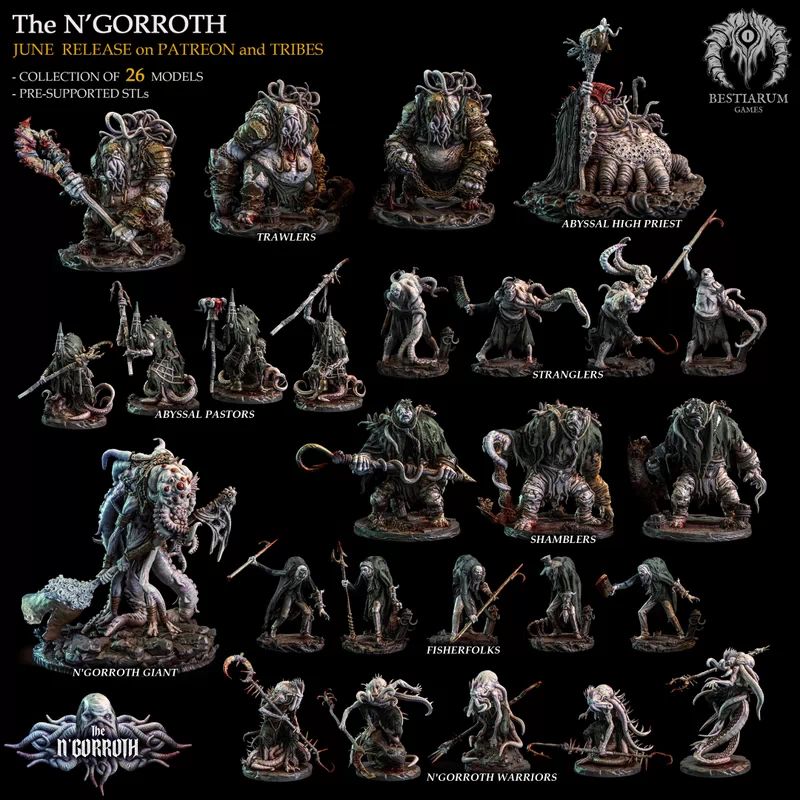 The N'Gorroth. Collection
