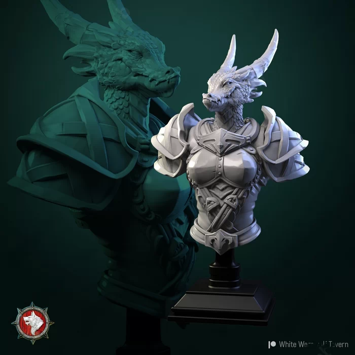 WhiteWerewolfTavern - Hoard of the Green Dragon - Arsha bust