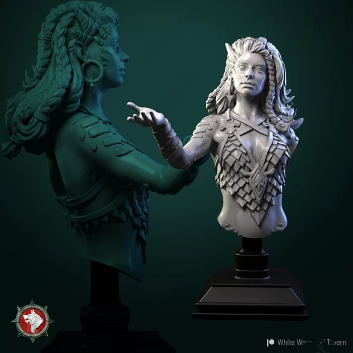 Hoard of the Green Dragon - Nala bust