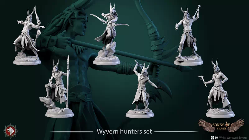 Wyvern hunters set