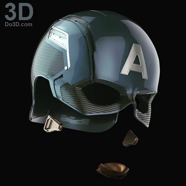 Captain america - civil war - helmet for cosplay