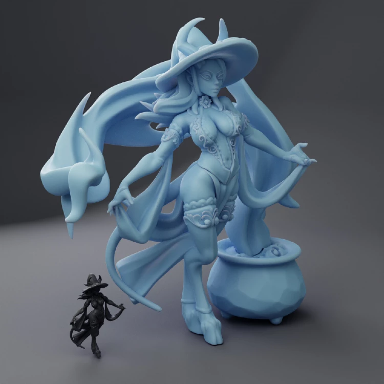 Alytress the Witch - Twin Goddess Miniatures - April 2023
