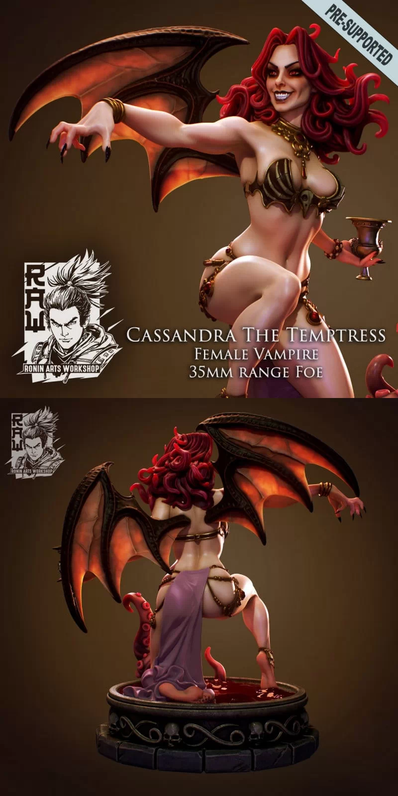 Cassandra The Temptress - Female Vampire