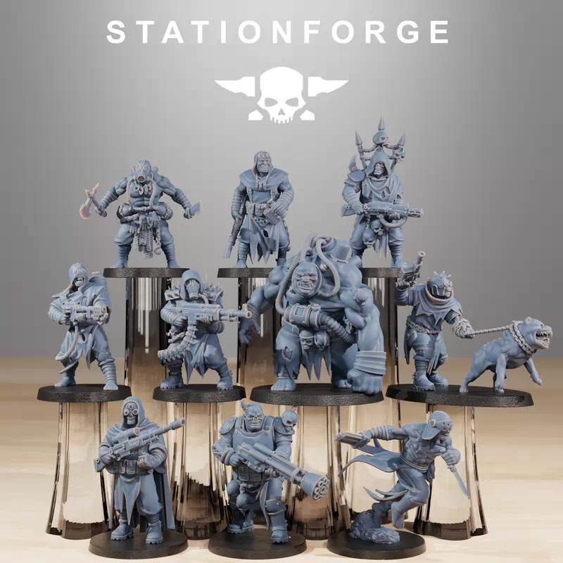 Chaos (Blooded Corrupted Guard) Kill Team Stationforge Nomads