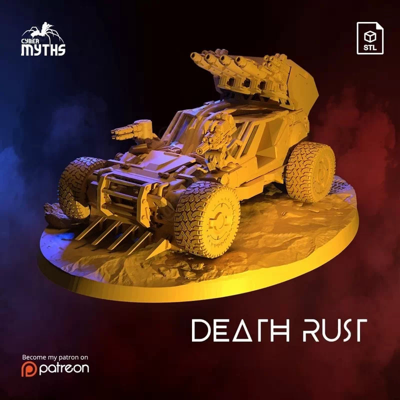 Cyber Myths - Death Rust Vehicle