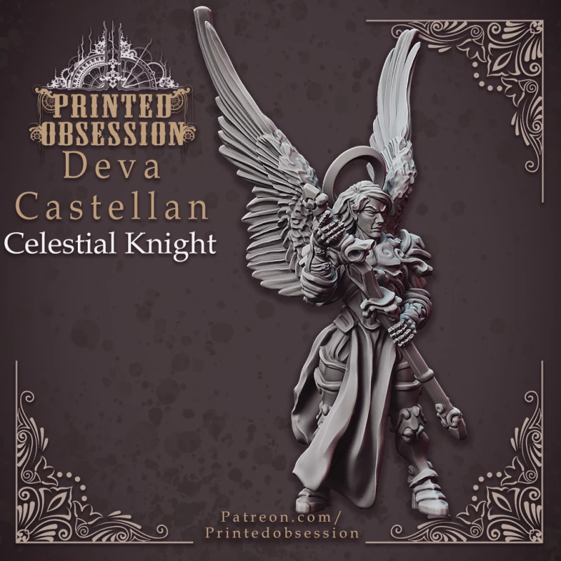 Deva Castellan - Celestial knight - heaven hath no fury