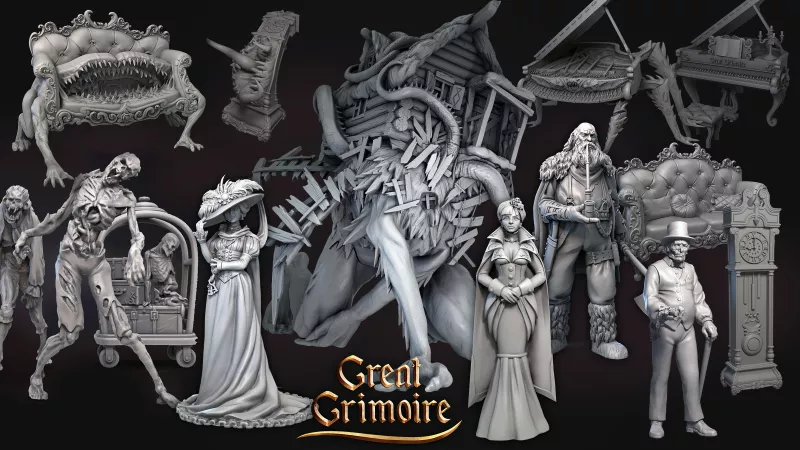 Great Grimoire - The Curse of the Wild Rose Hotel