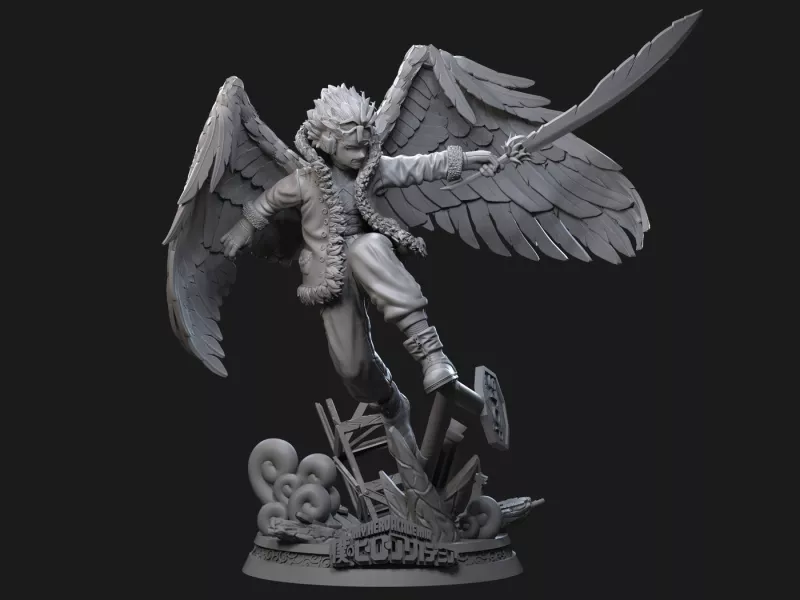 Hawks statue - My Hero Academia