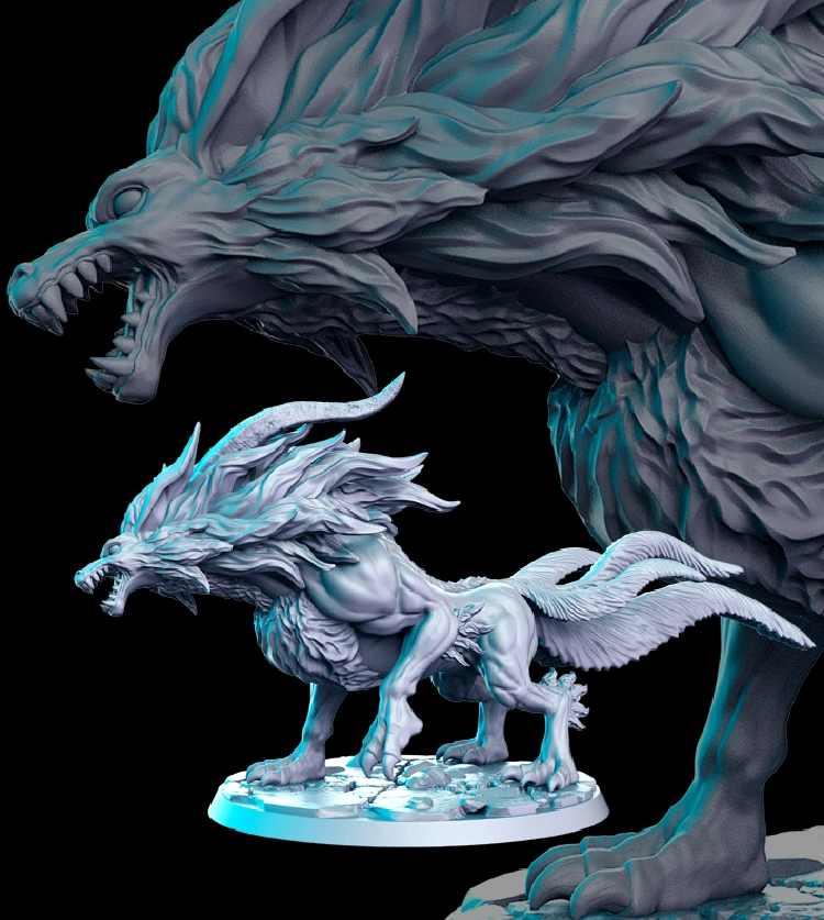 Icewolf - RPG Monsters