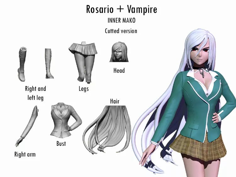 Inner Moka - Rosario and Vampire