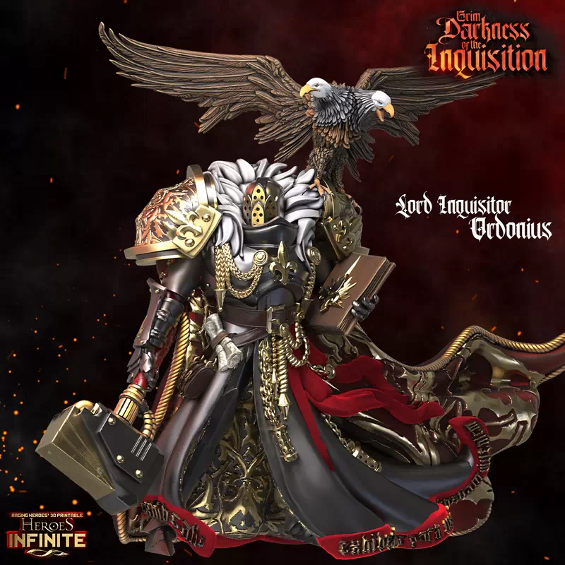 Lord Inquisitor Ordonius - Grim Darkness of the Inquisition