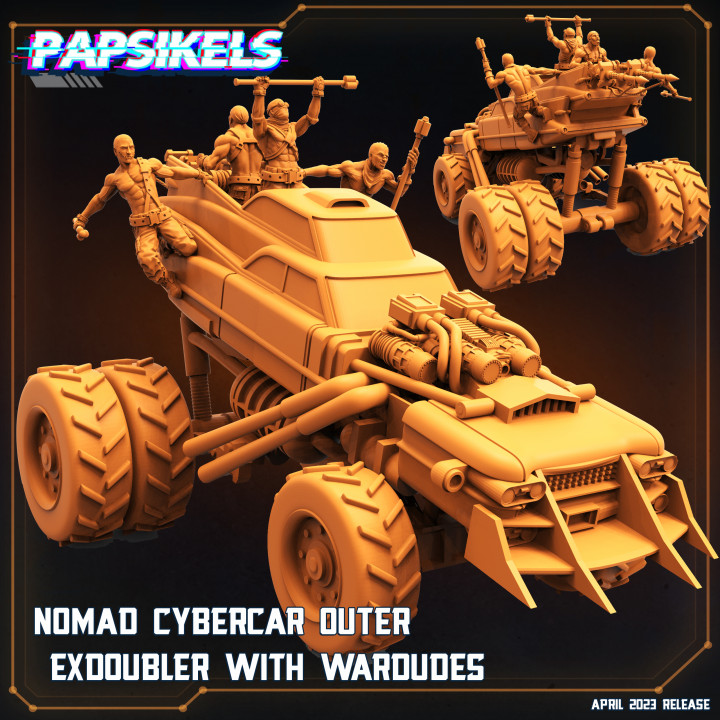 Nomad cybercar outer exdoubler with wardudes