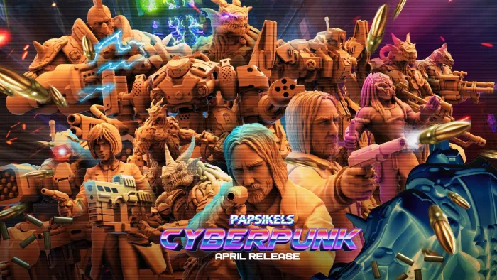 Papsikels - Miniatures - Cyberpunk (April 2023)