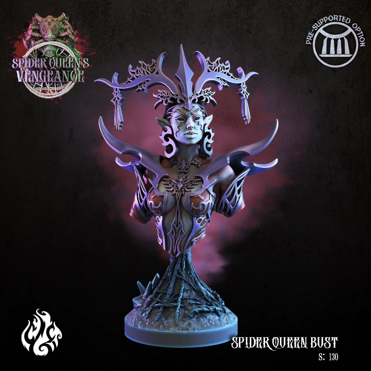 Spider Queen Bust - Spider Queen's Vengeance