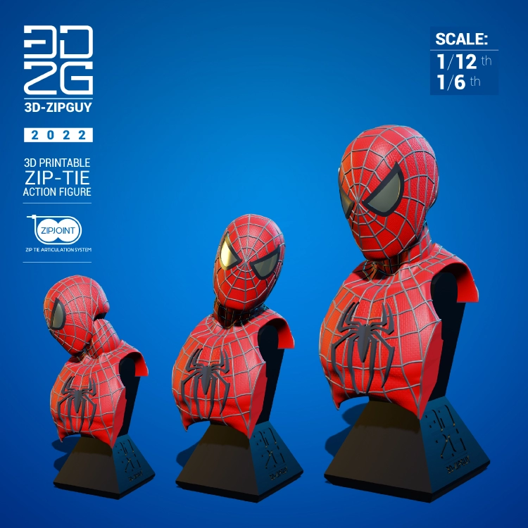 Tobey maguire spiderman bust