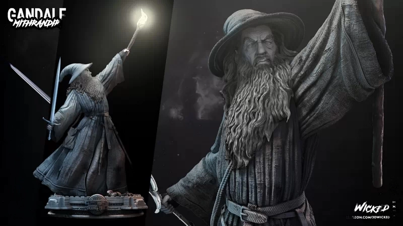 Gandalf Sculpture