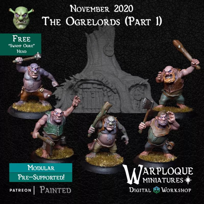 Warploque Miniatures - Ogrelords (Part 1)