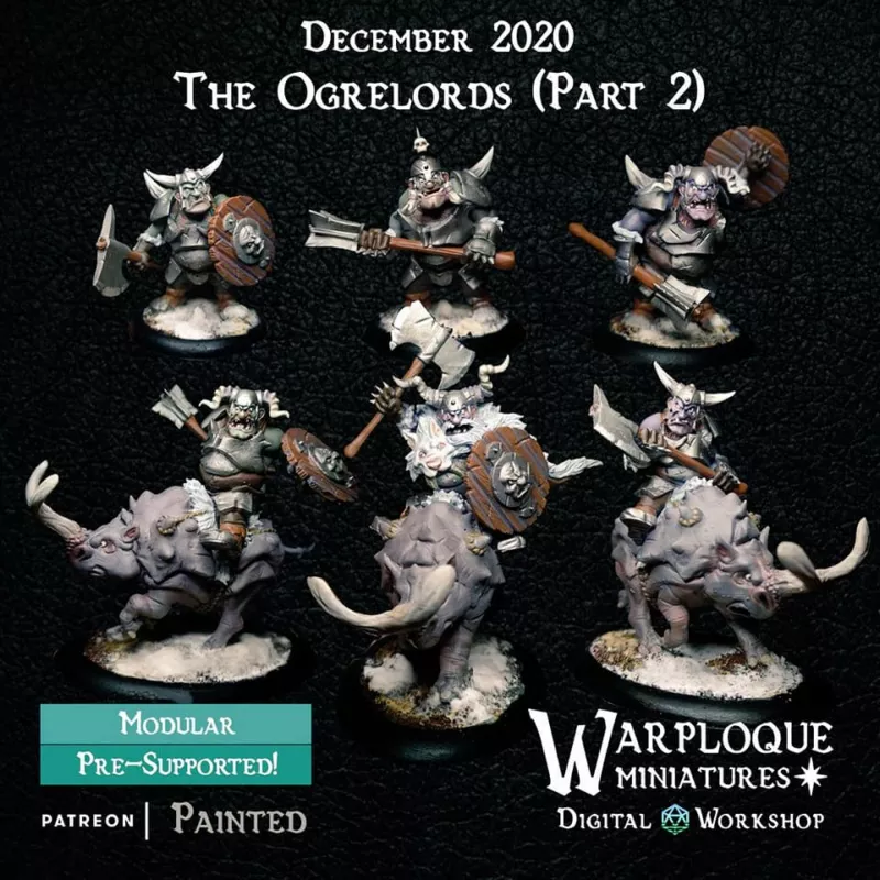 Warploque Miniatures - Ogrelords (Part 2)