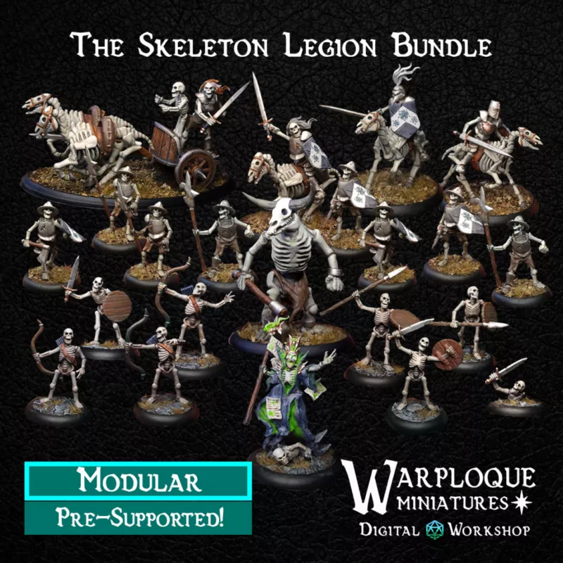 Warploque Miniatures - The Skeleton Legion