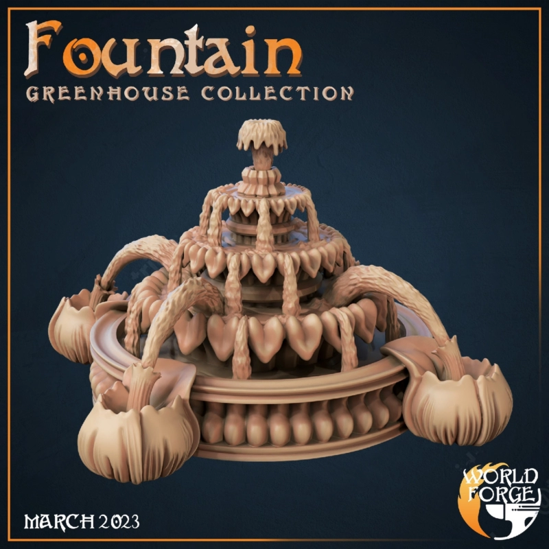 World Forge - Shadowdale GreenHouse - Fountain