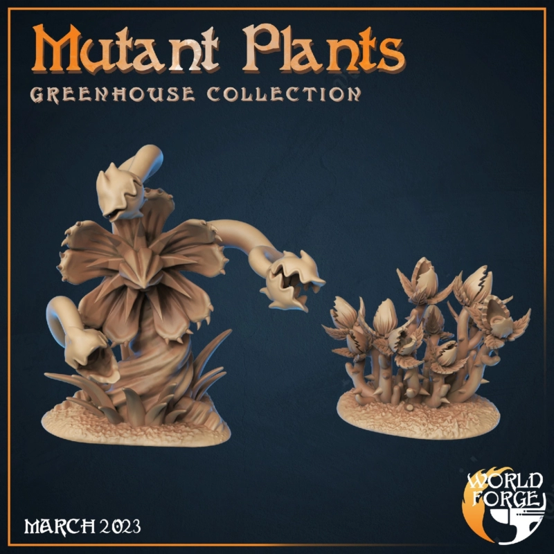 World Forge - Shadowdale GreenHouse - Mutant plants