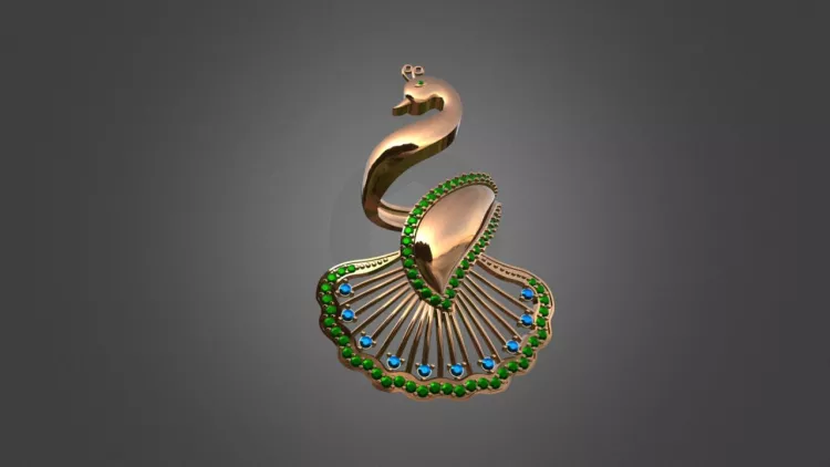 Peacock ring