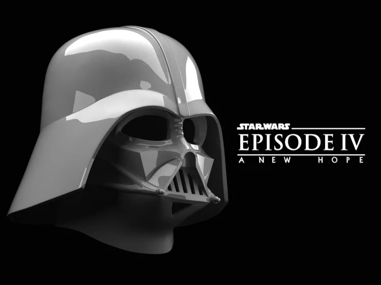 Darth Vader helmet A New Hope Episode IVnbsp‣ AssetsFreecom